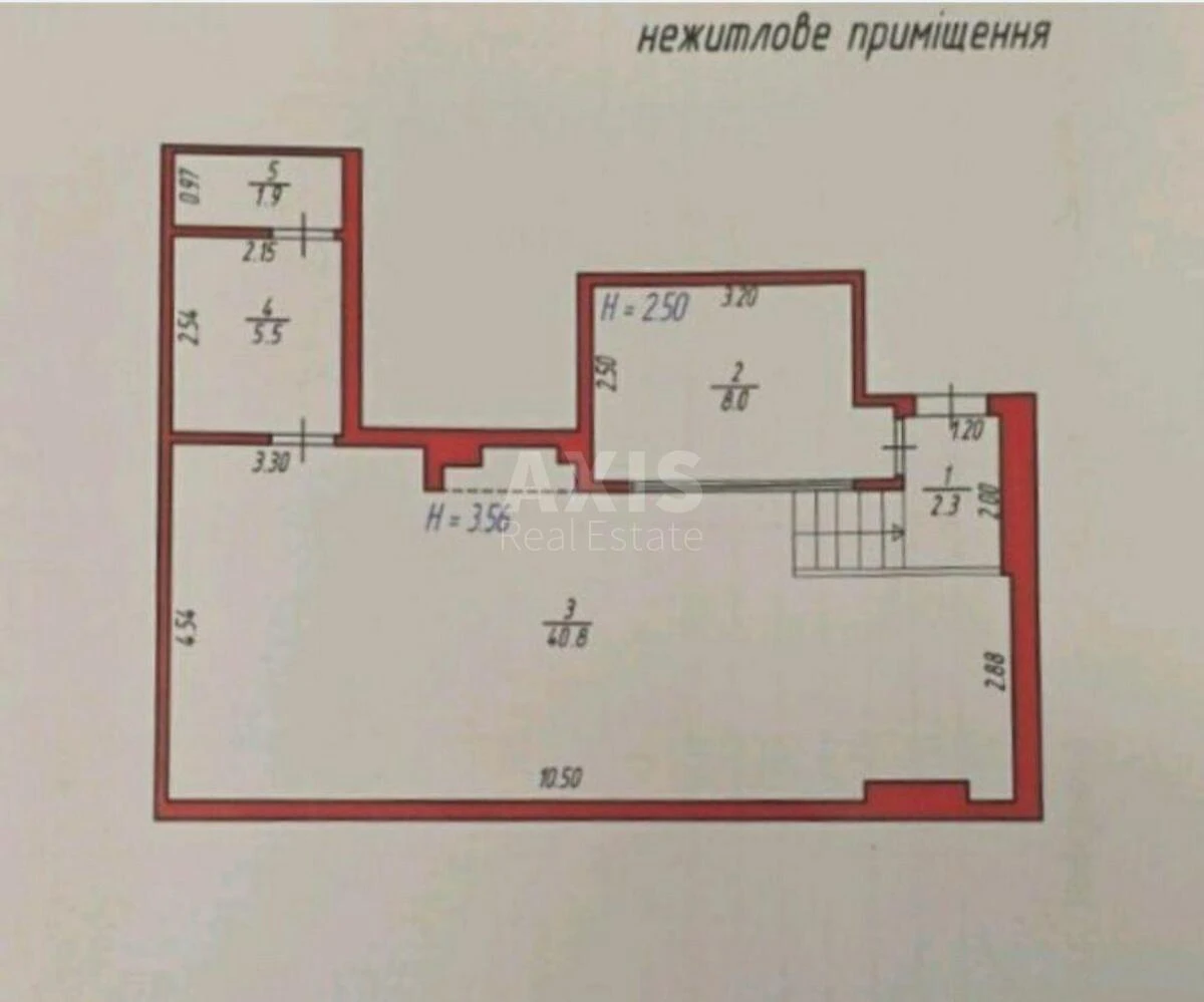 Объект торговли ул. Евгения Коновальца 44А, 58м2672485