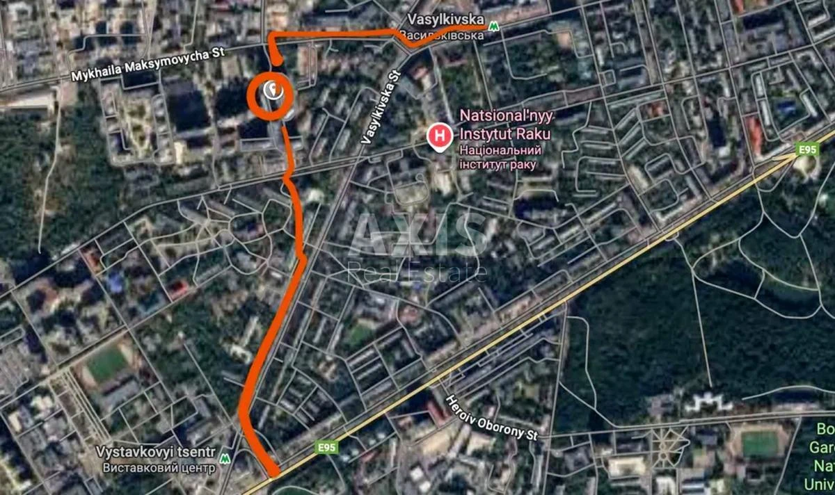 1k apartment vul. Myhajla Maksymovycha 34Б6400115