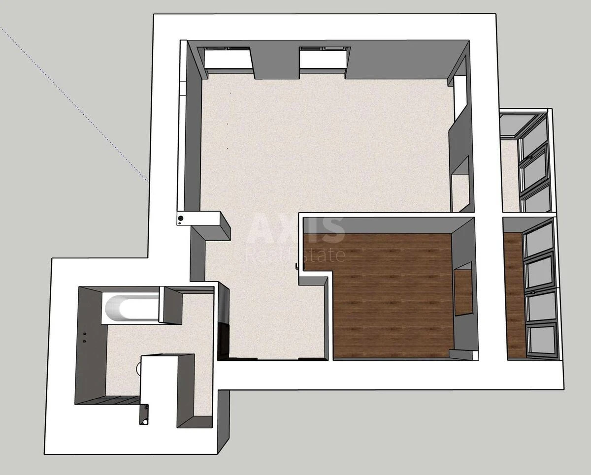 2k apartment vul. Volodymyrs'ka 76Б6562218