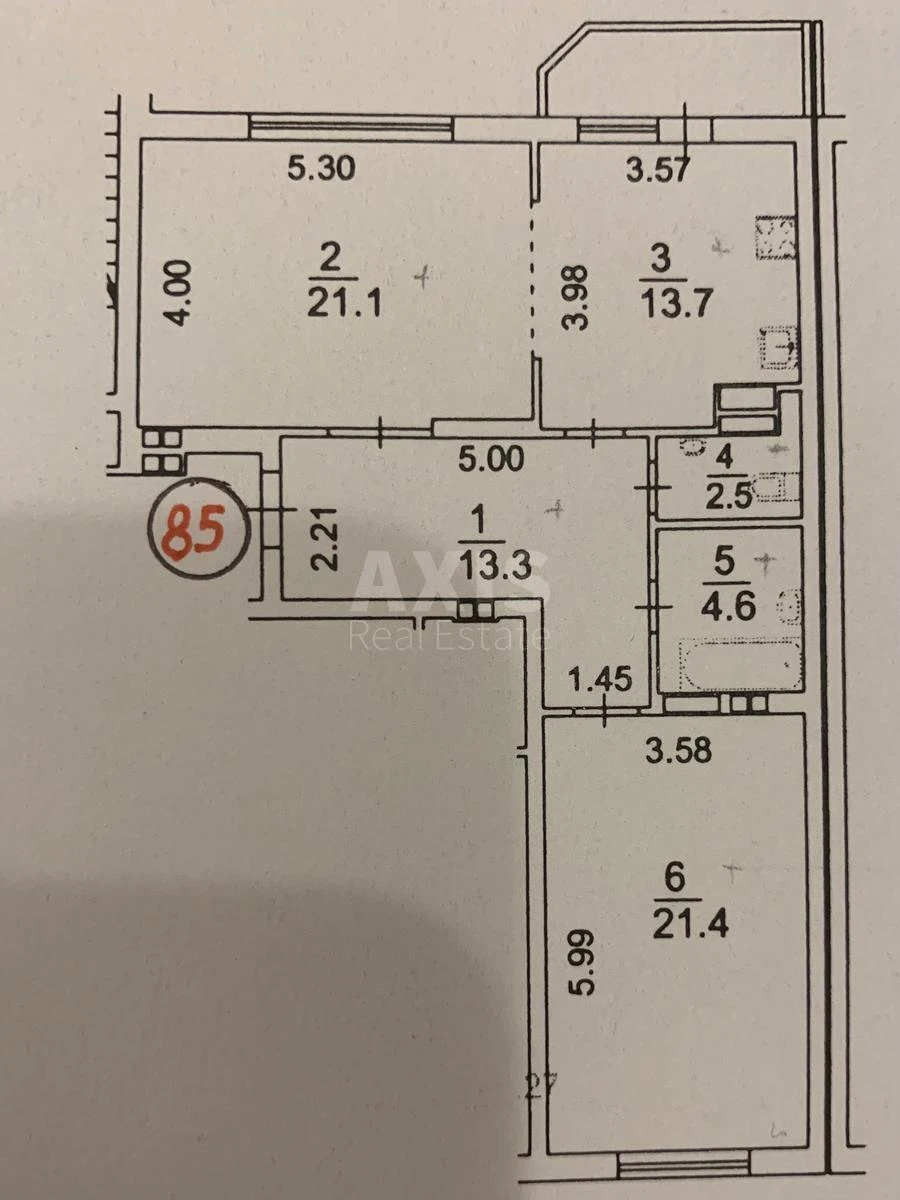 2k apartment vul. Sikors'kogo Igorja Aviakonstruktora 4В6743012