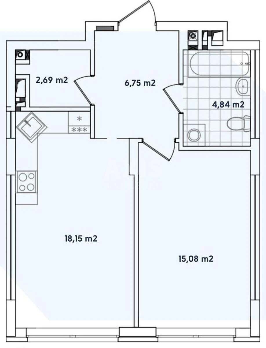 1k apartment vul. Rodyny Kristeriv 16623673