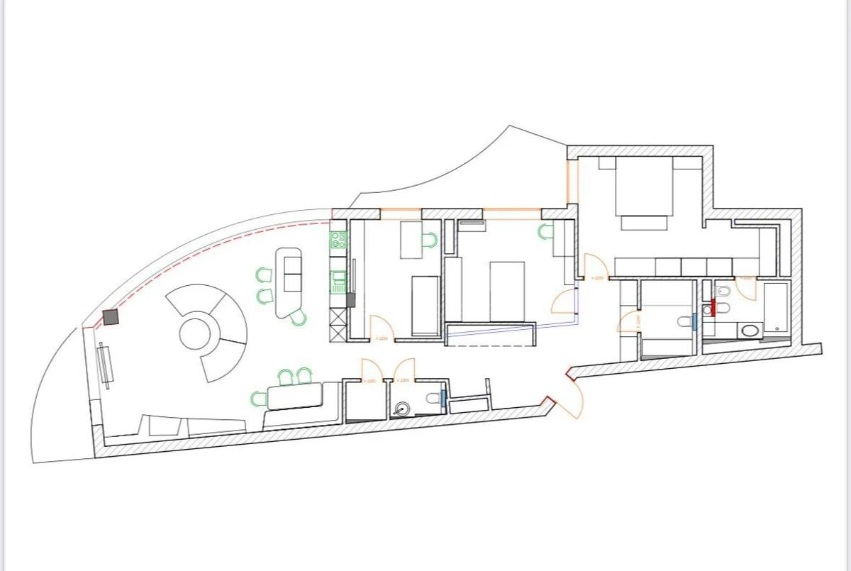 4к квартира ул. Окипной Раисы 185134711