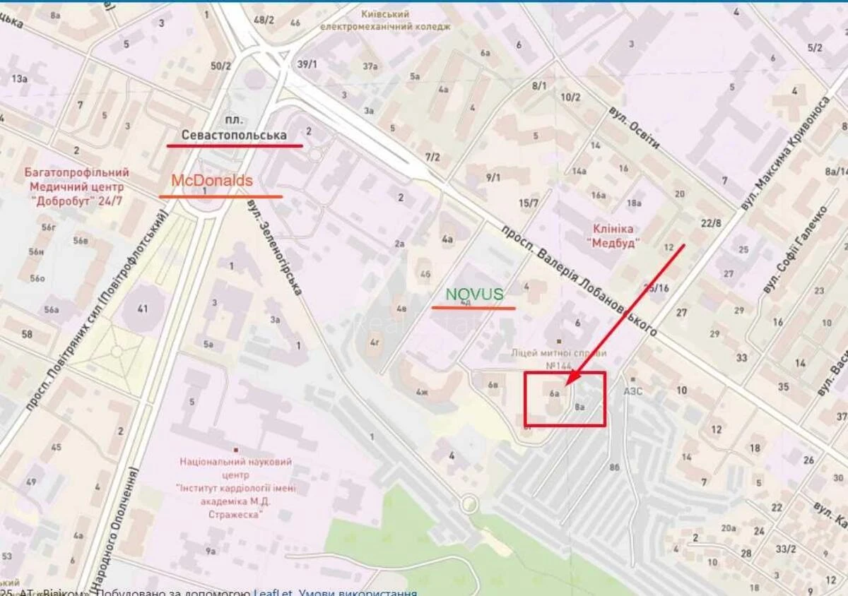 Office pr-t Lobanovs'kogo 6Д, 57m26802014