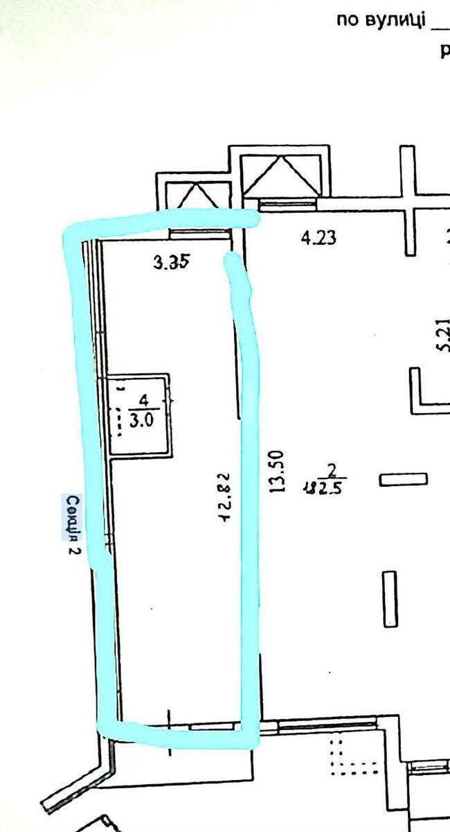 Trade object vul. Chavdar Jelyzavety 1, 42m2694862