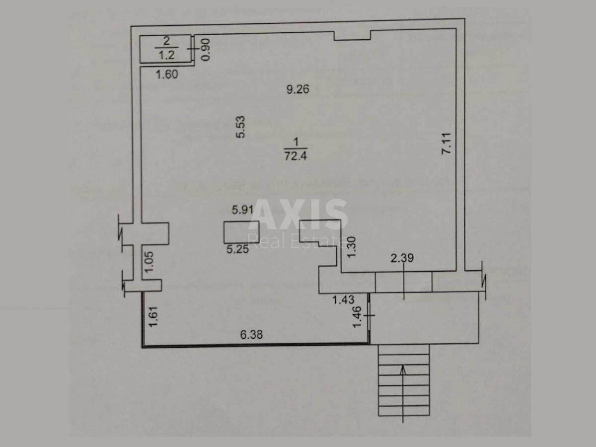 Объект торговли пр-т Владимира Ивасюка 14Б, 73м2624984