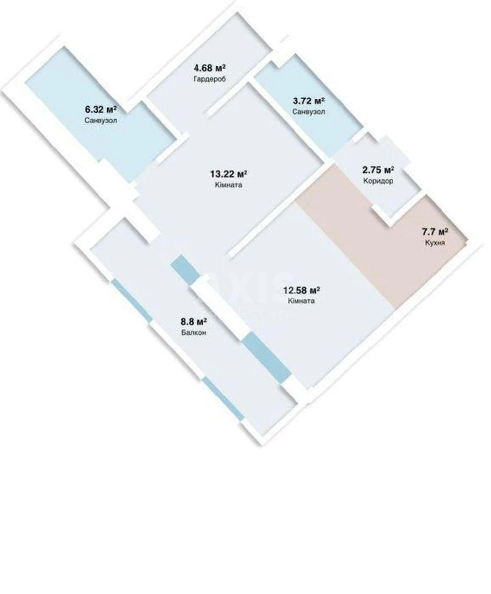 Office vul. Sagajdachnogo Petra 18, 53m2580075