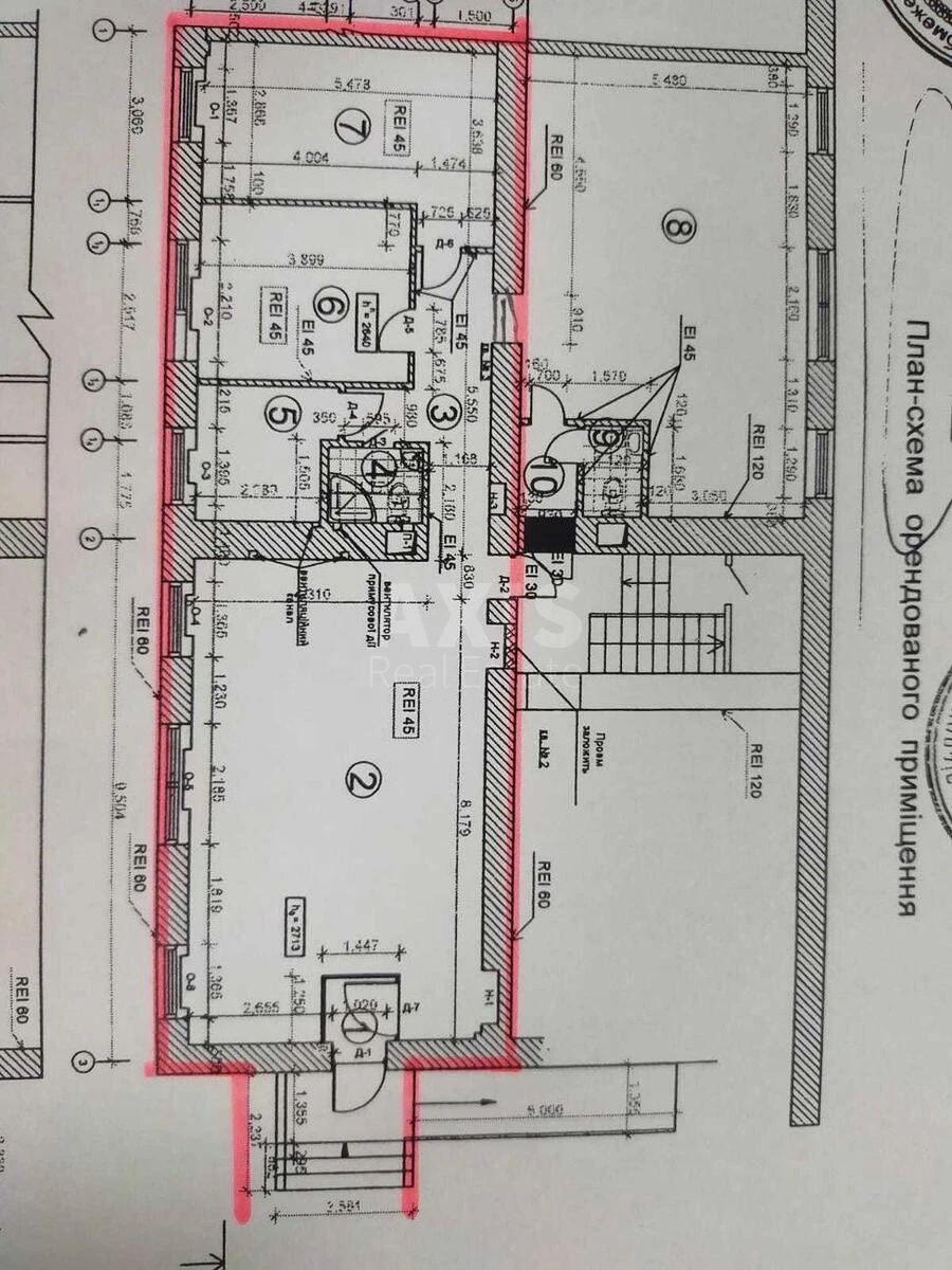 Office bul. Mykoly Mikhnovskoho 10, 190m2646454