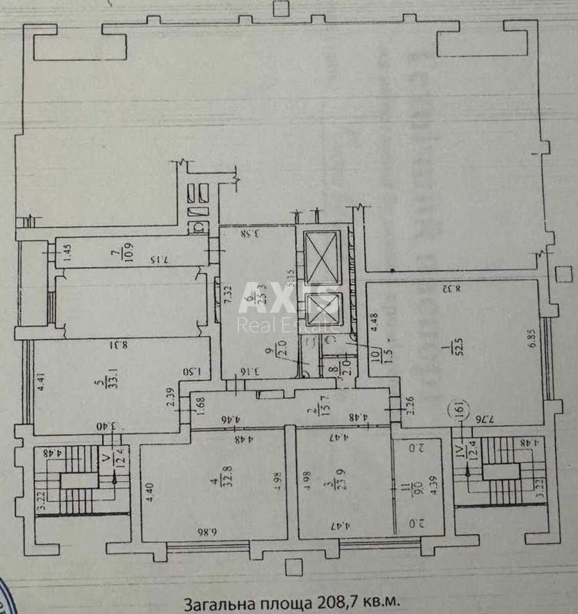 Office vul. Krakivs'ka 15/17, 209m25706812