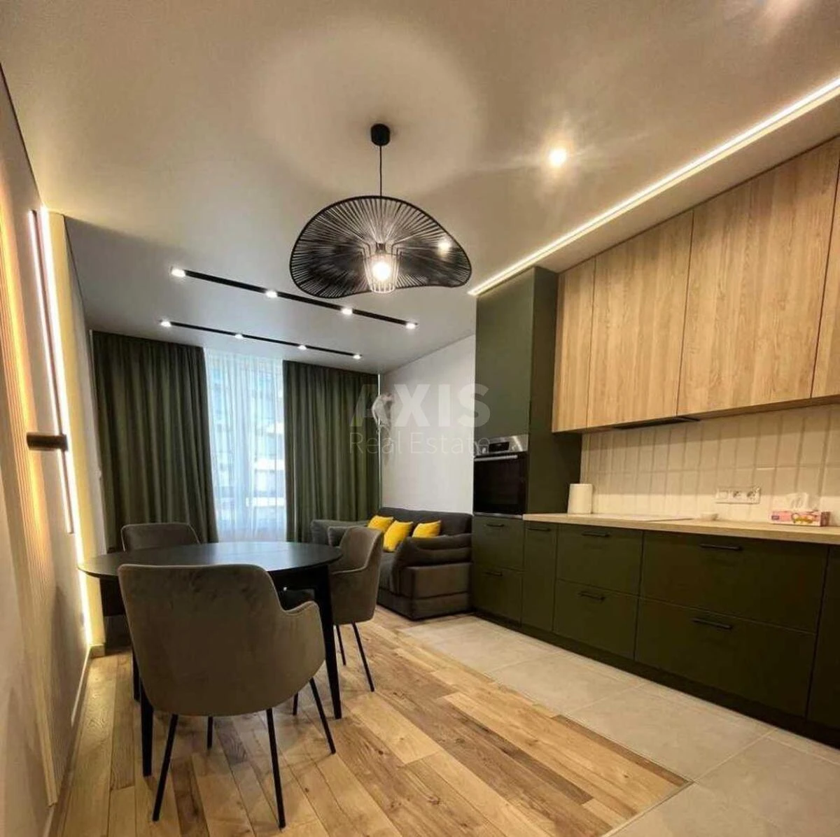 2k apartment nab. Dniprovs'ka 15518720