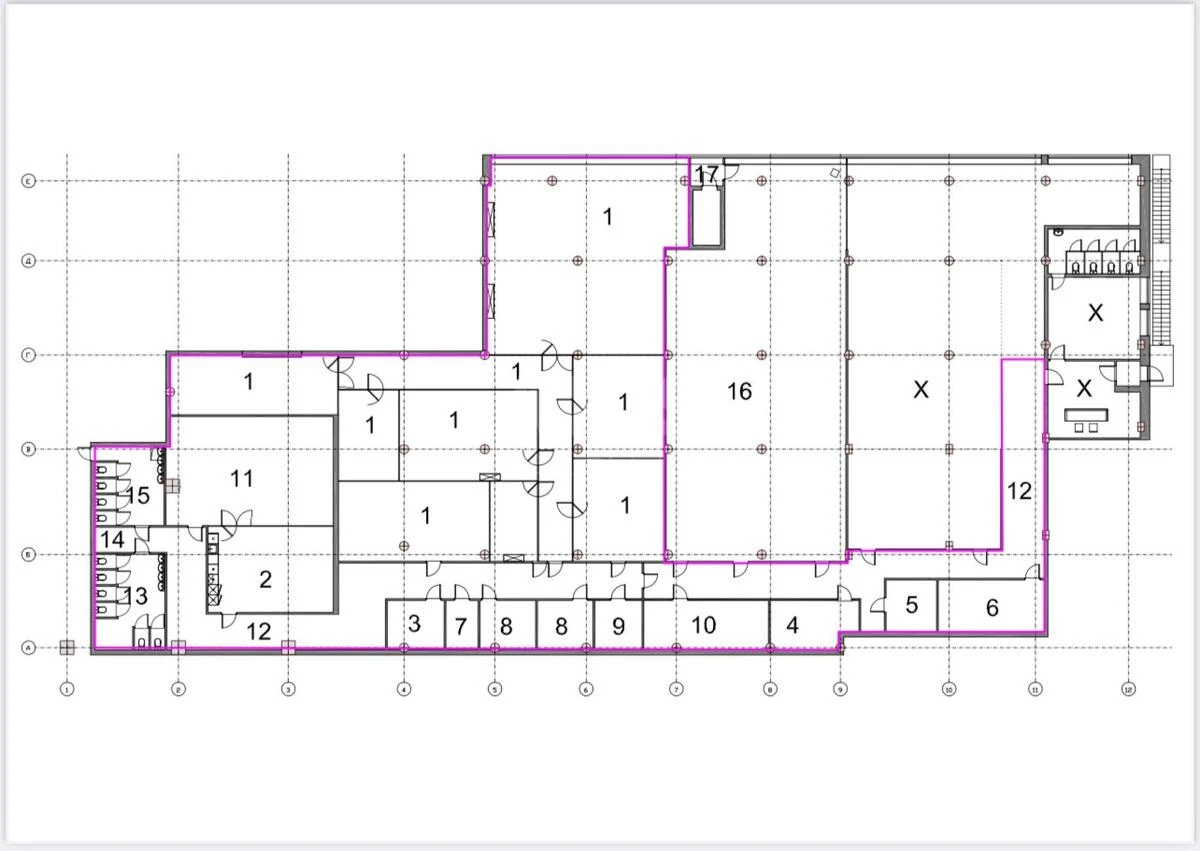Office vul. Zhyljans'ka 59, 1363m26453220