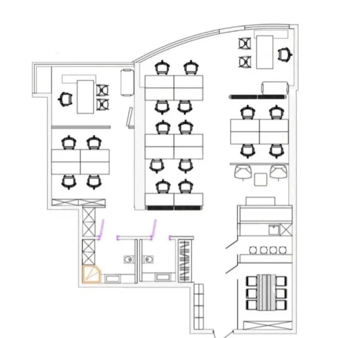 Office uzv. Klovs'kyj 7А, 131m2681619