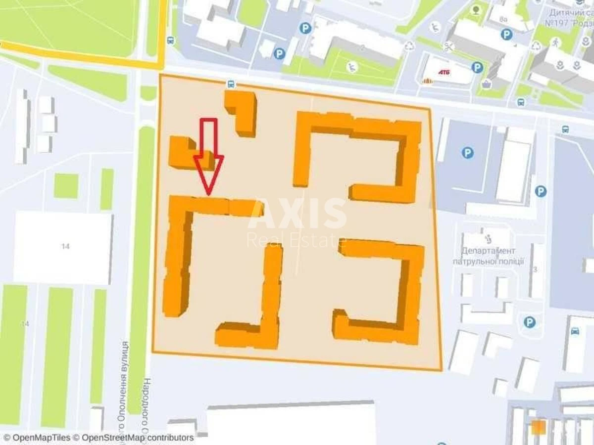 Объект торговли ул. Народного Ополчения 11Б, 88м25579210