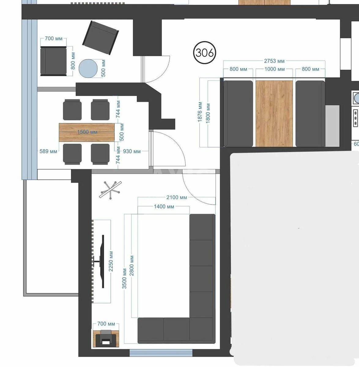 Office vul. Teremkivs'ka 3А, 60m26707811