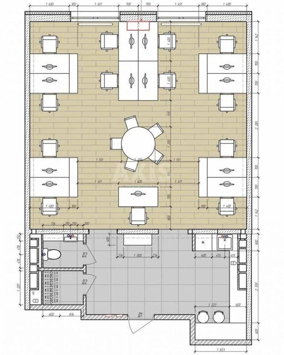 Офис ул. Михаила Максимовича 28Б, 80м2653874