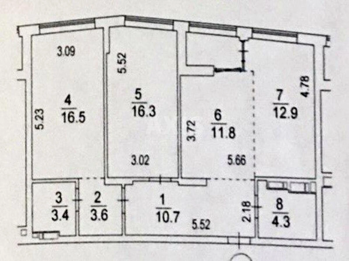 2k apartment vul. Sholudenka 30617610