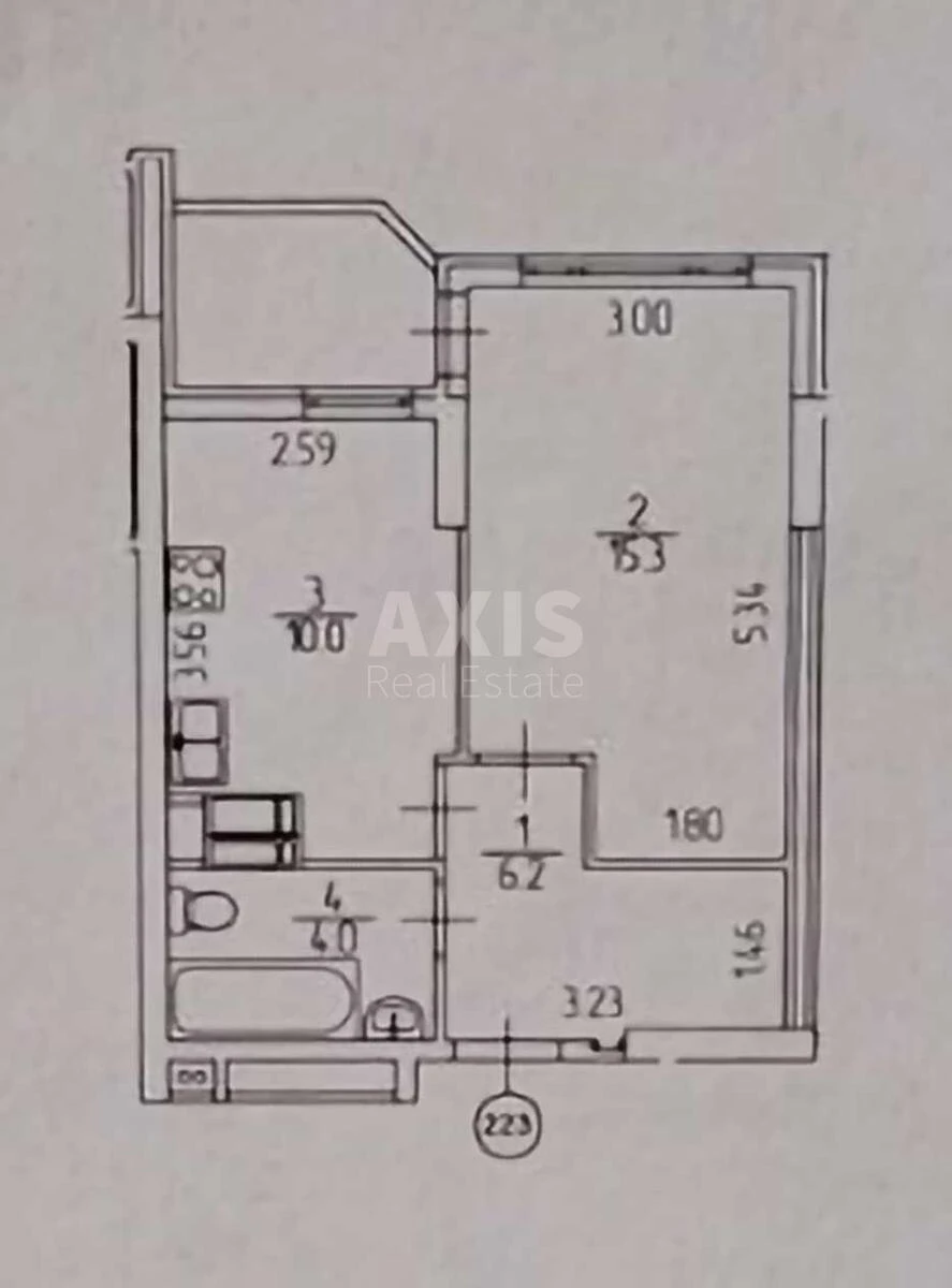 1к квартира ул. Закревского Николая 42А641808