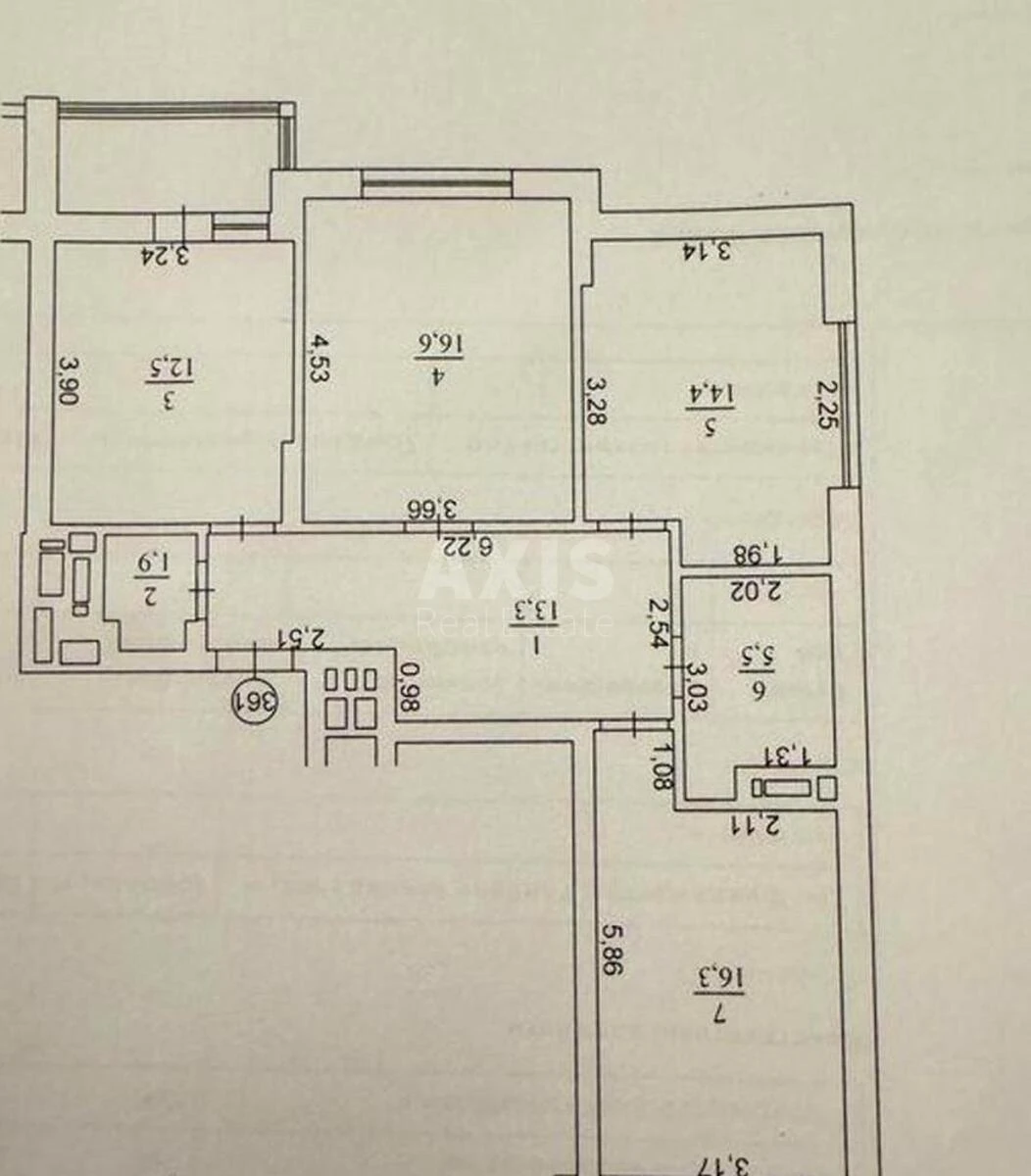 3k apartment vul. Zabolotnogo Akademika 15633013