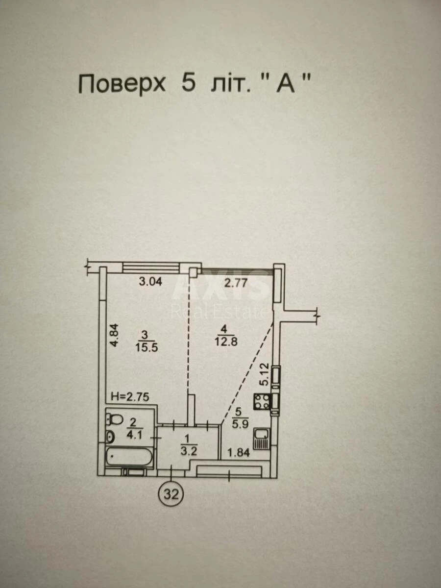 1k apartment vul. Kvitky Cisyk 347176118
