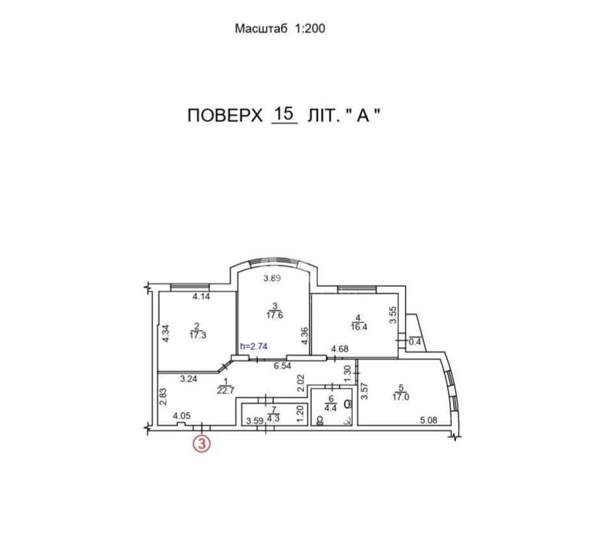 3k apartment pr-t Lobanovs'kogo 126G699938