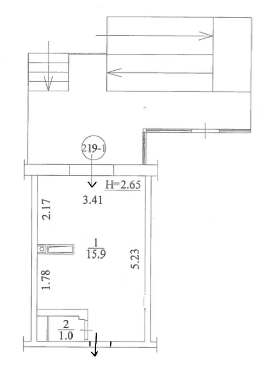 Объект торговли ул. Оболонская 40, 17м2643583