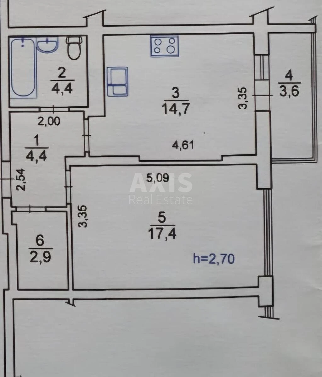 1k apartment vul. Zagorіvs'ka 176125414