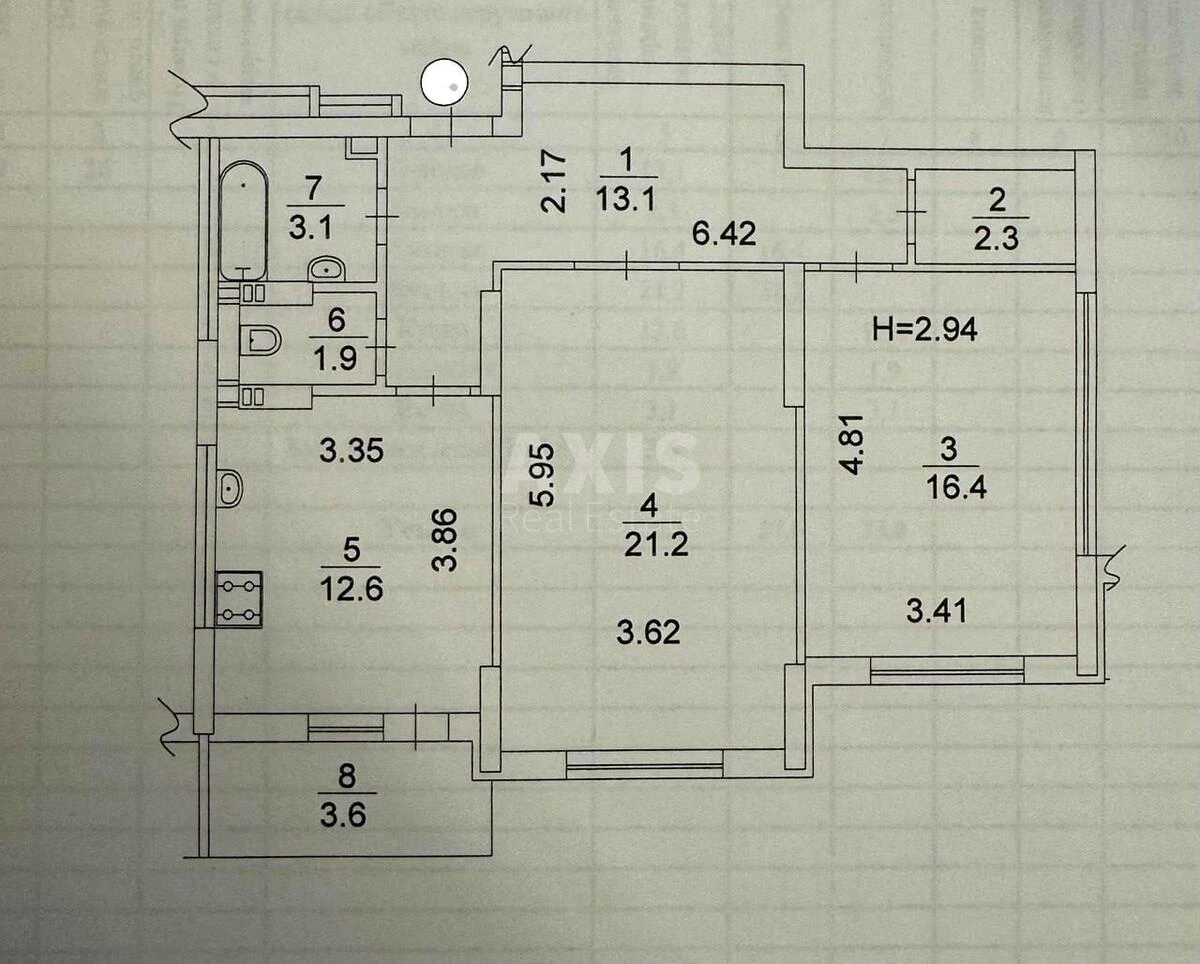 2к квартира пр-т Науки 307014812