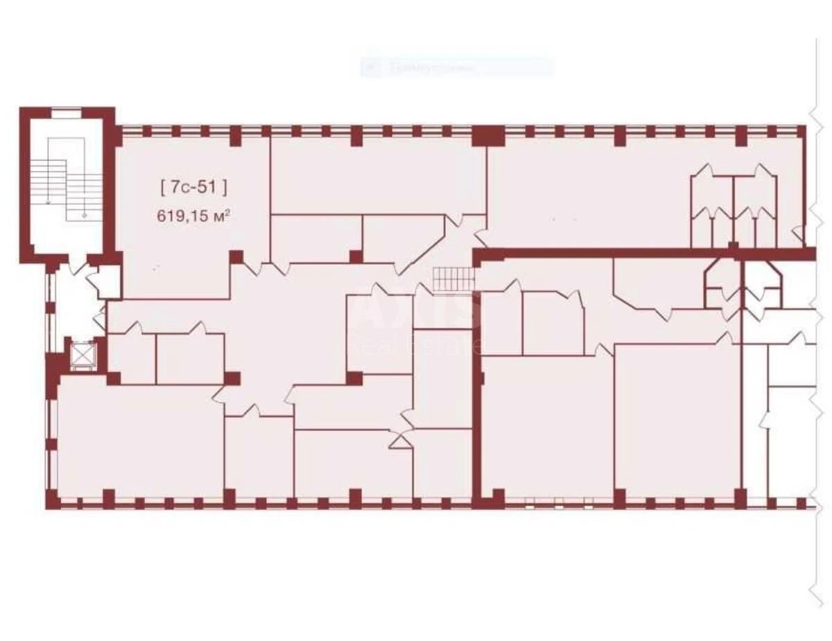 Office vul. Pymonenka Mykoly 13, 619m2673418