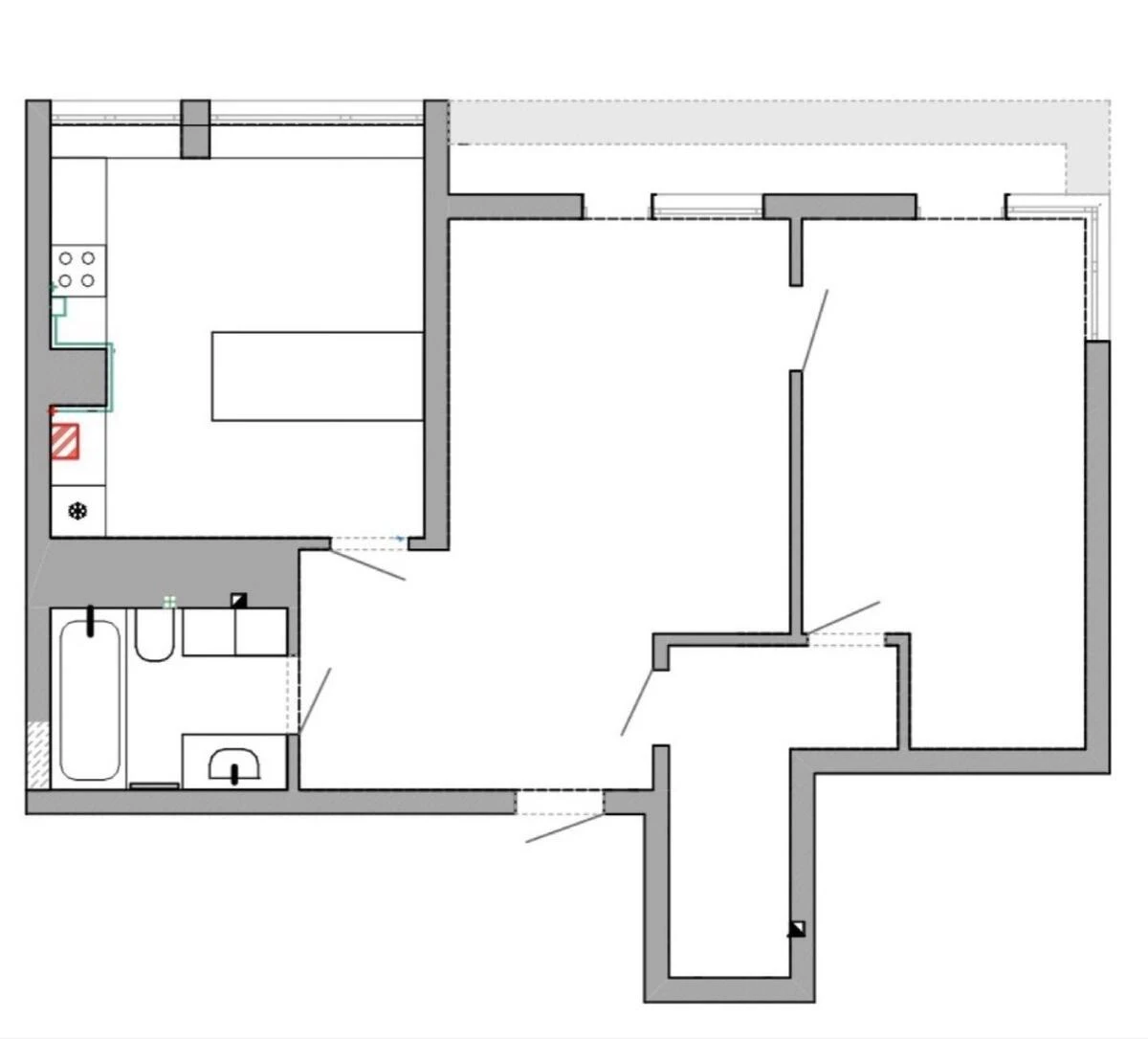 2k apartment vul. Junac'ka 16908016