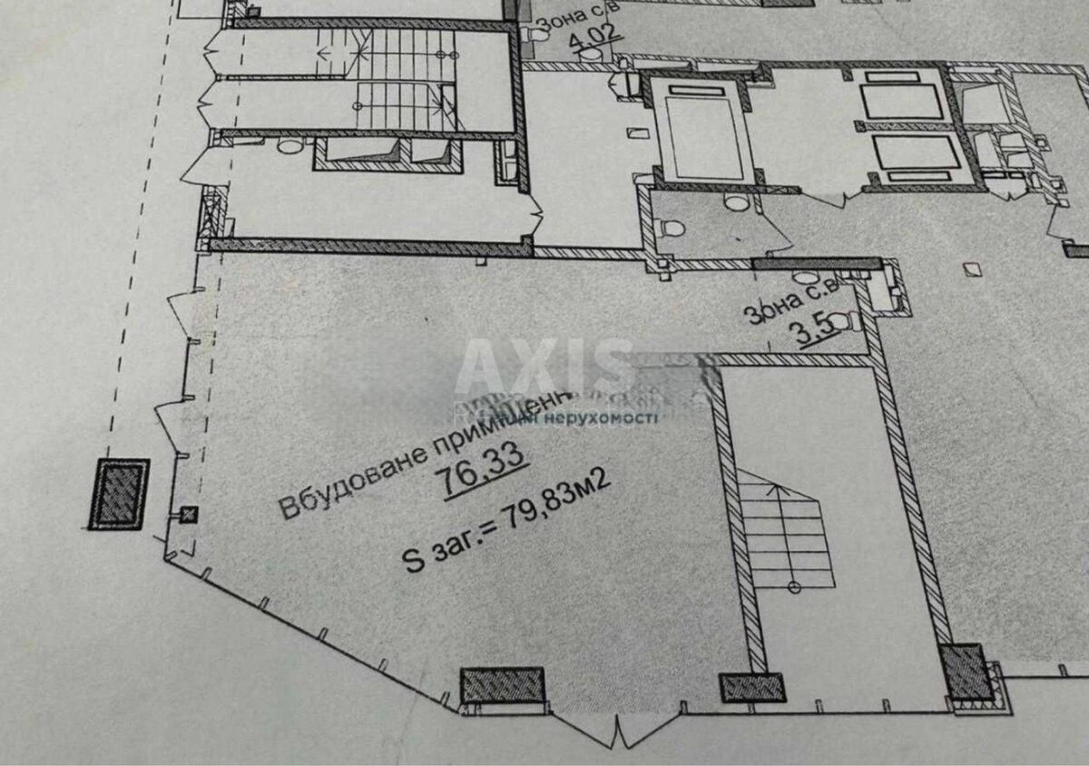 Trade object vul. Andriya Verkhohlyada 19А, 80m2651812