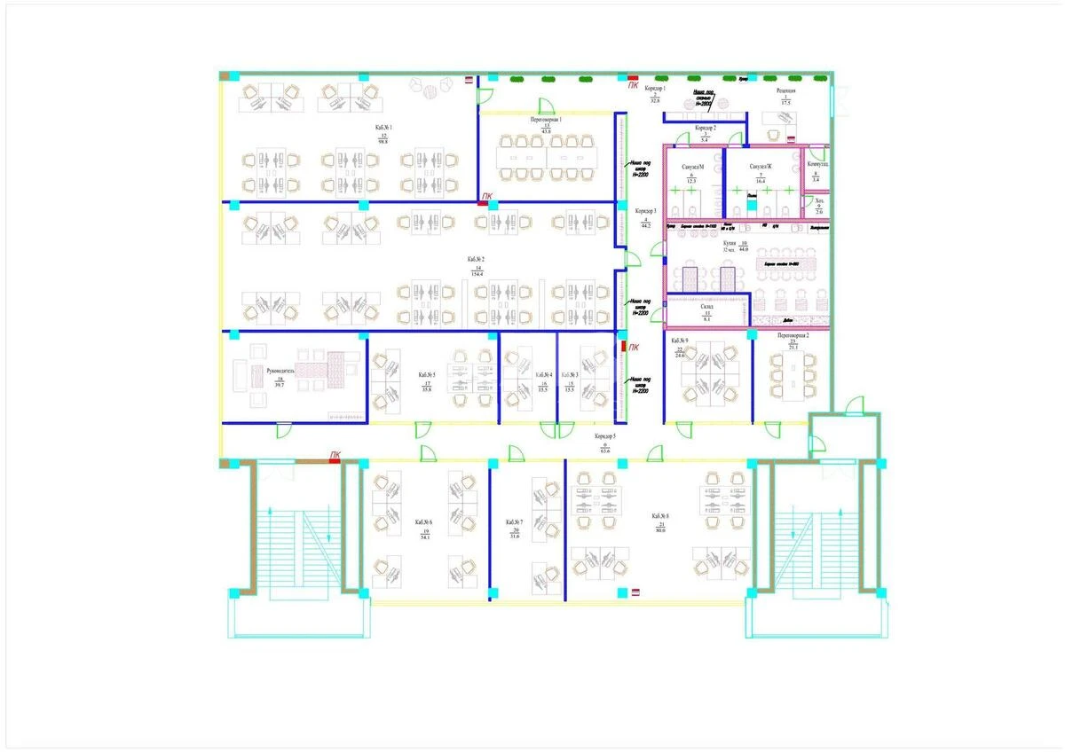 Office vul. Borshhagivs'ka 154, 891m25753517