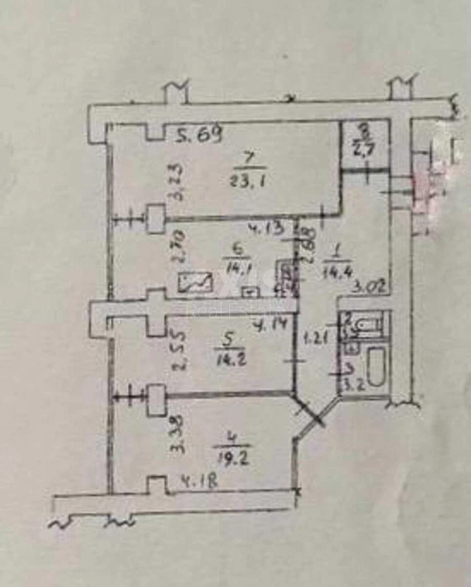 3к квартира ул. Драгоманова 31В6921715