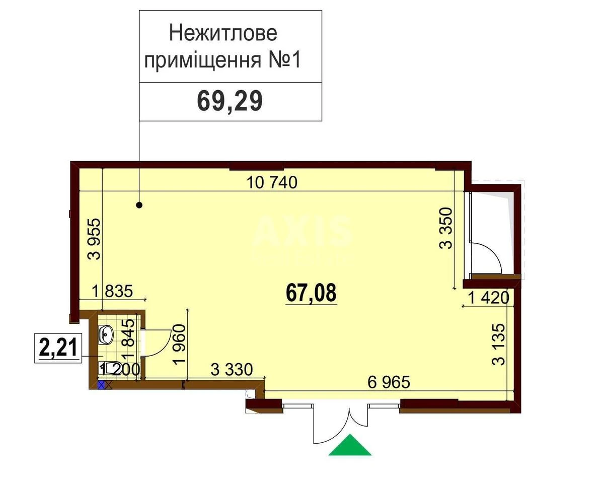 Объект торговли ул. Семьи Кристеров 14В, 70м2699086
