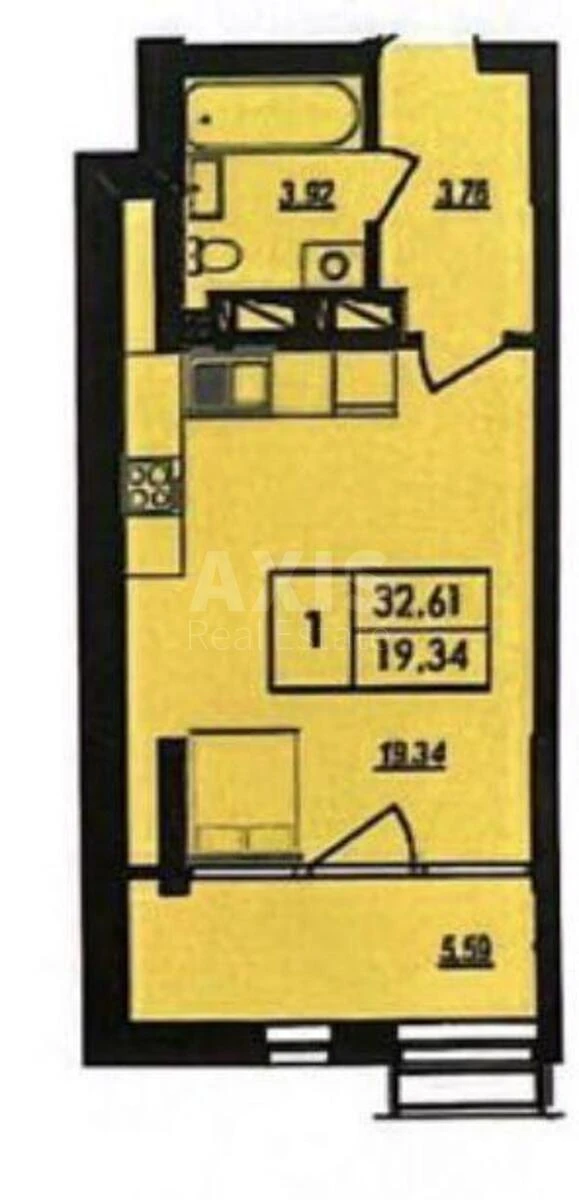 1k apartment pr-t Bazhana Mykoly 17646990