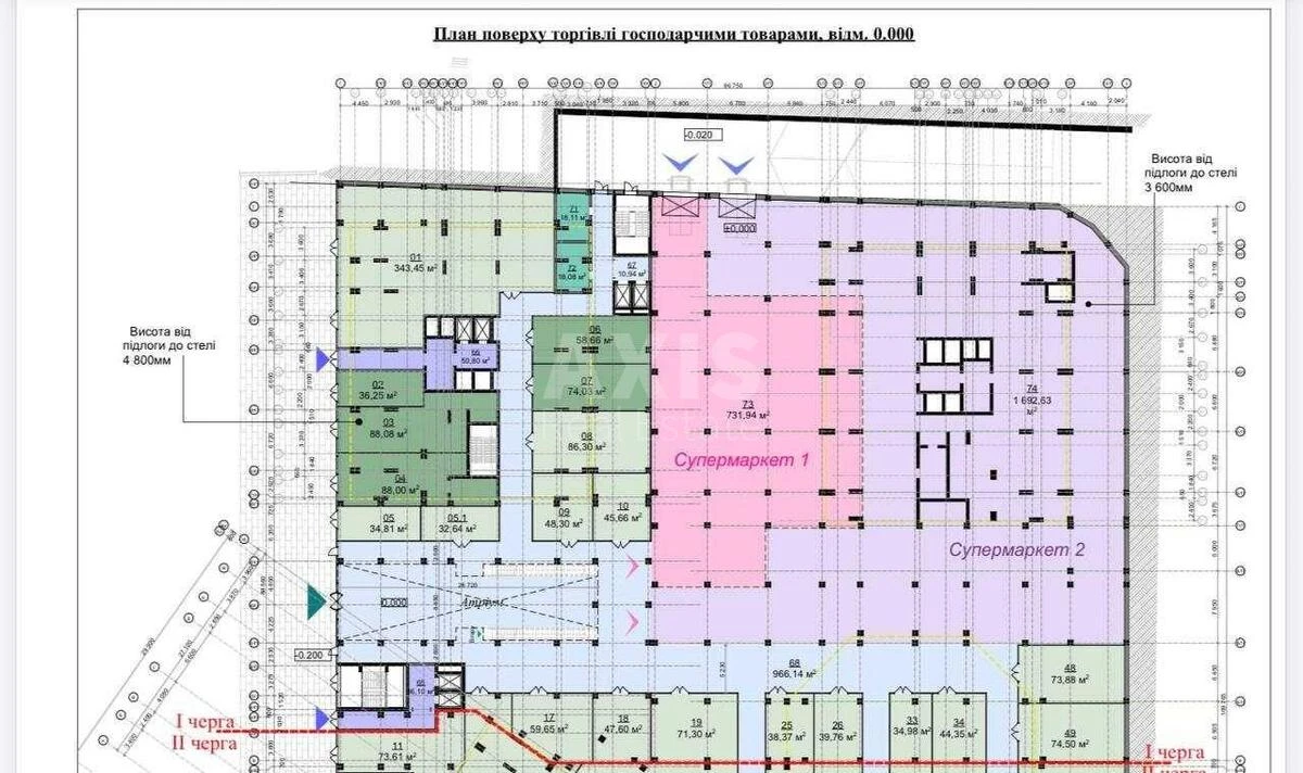 Объект торговли ул. Заречная 45, 25000м27121811