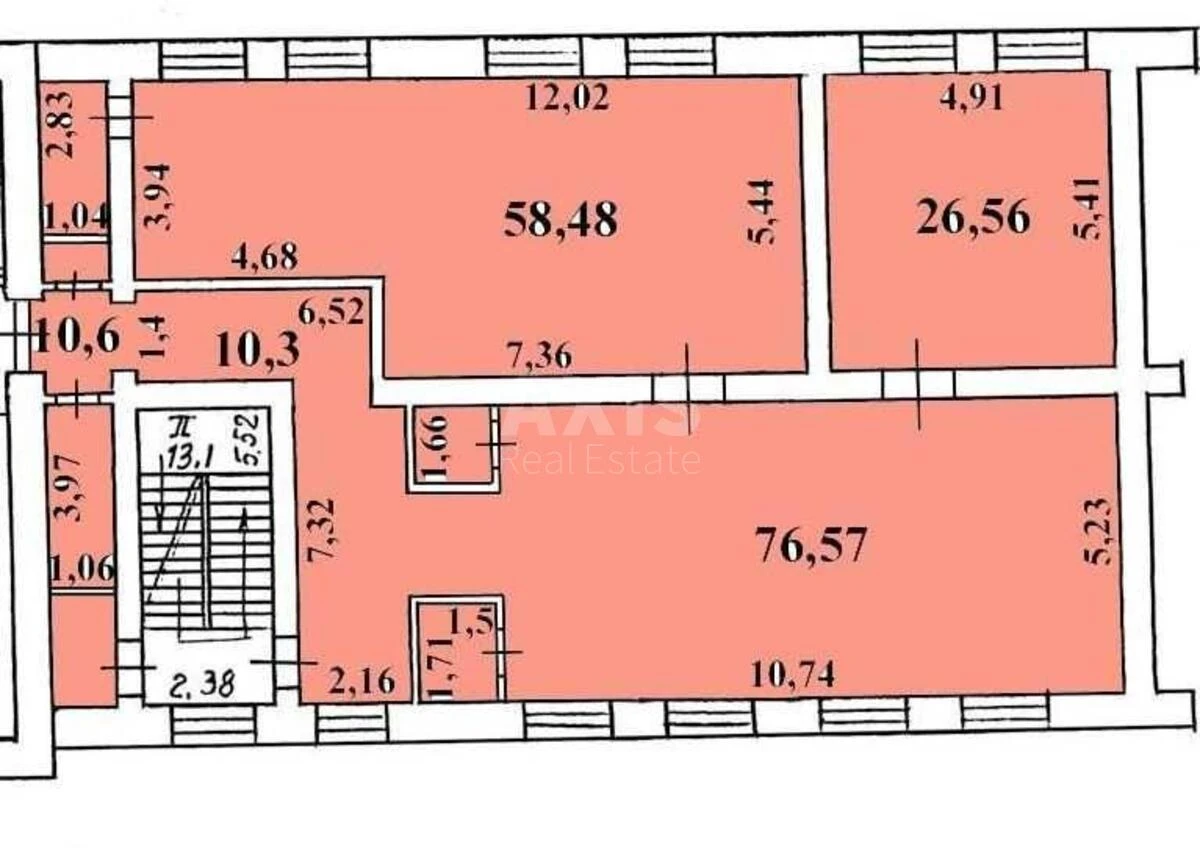 Office vul. Malevycha Kazymyra 31, 182m2585138