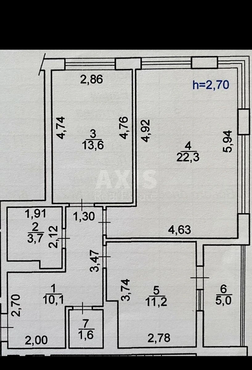 2k apartment vul. Berezhans'ka 156364012