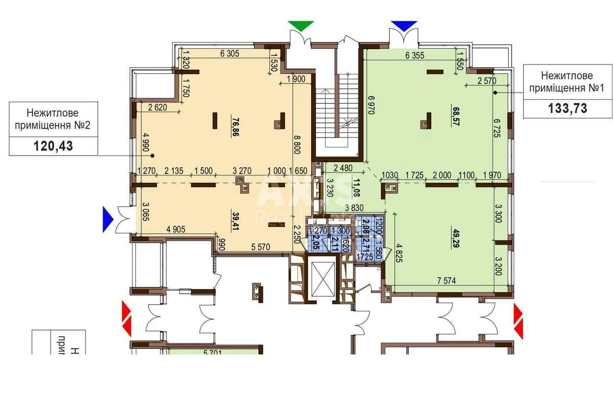 Объект торговли ул. Семьи Кристеров 16, 134м2543242