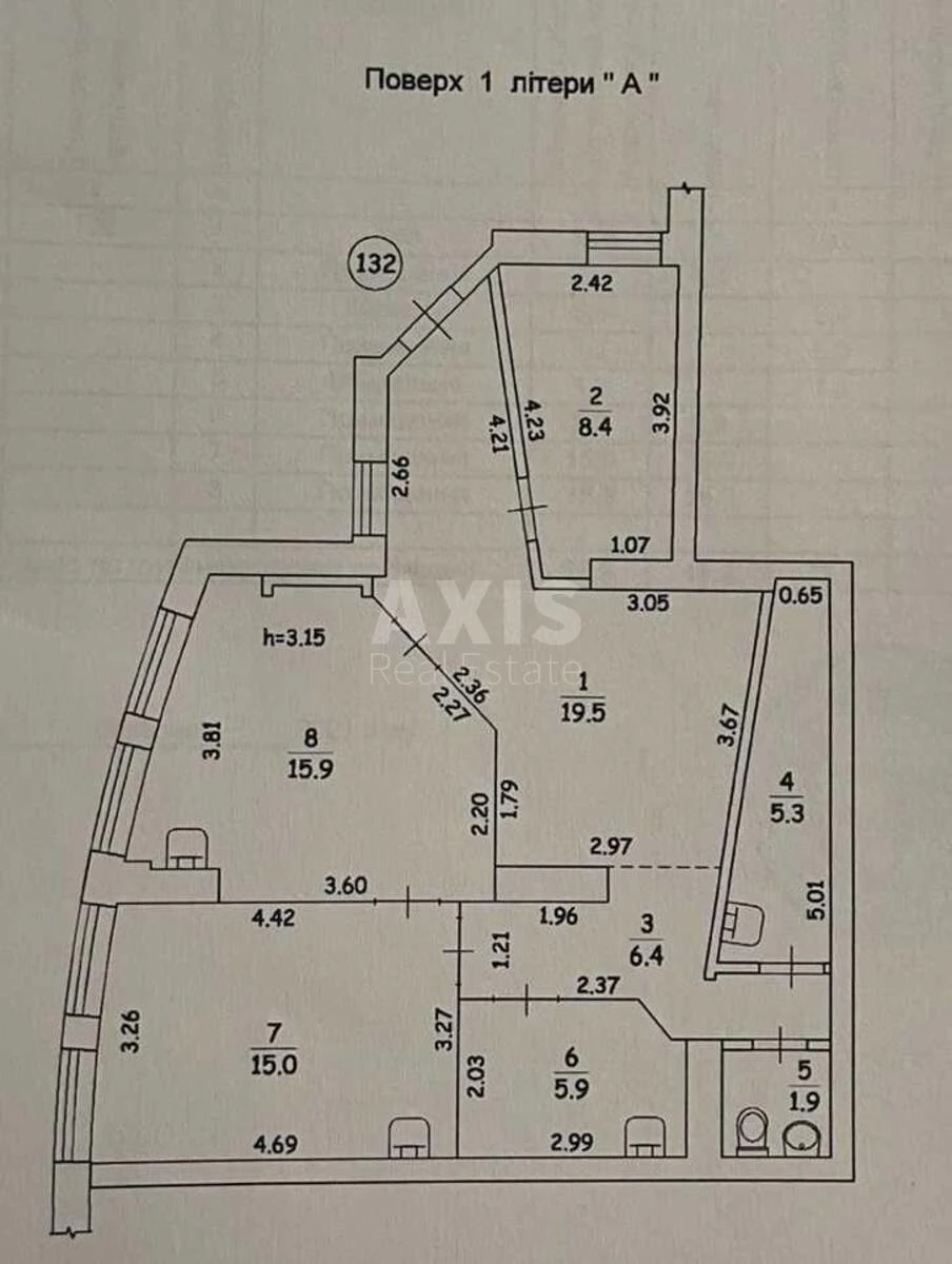 Trade object vul. Ahmatovoi' Anny 45, 83m2680235