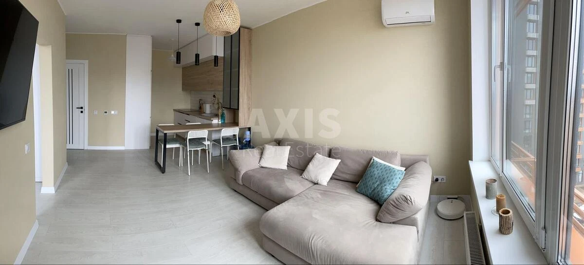1k apartment nab. Dniprovs'ka 16Г707222