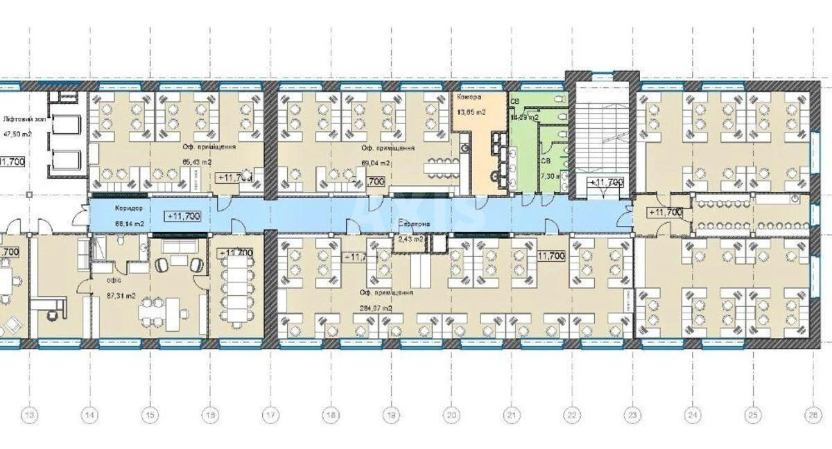 Office pr-t Berestejskij 67, 8500m2611997