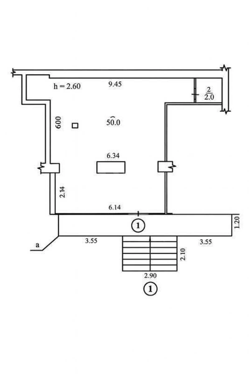 Trade object vul. Vasylya Tyutyunnyka 49, 50m2635763