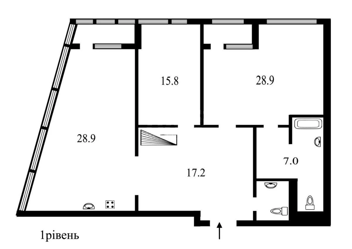 Office vul. Zabolotnogo Akademika 1А, 205m26393614