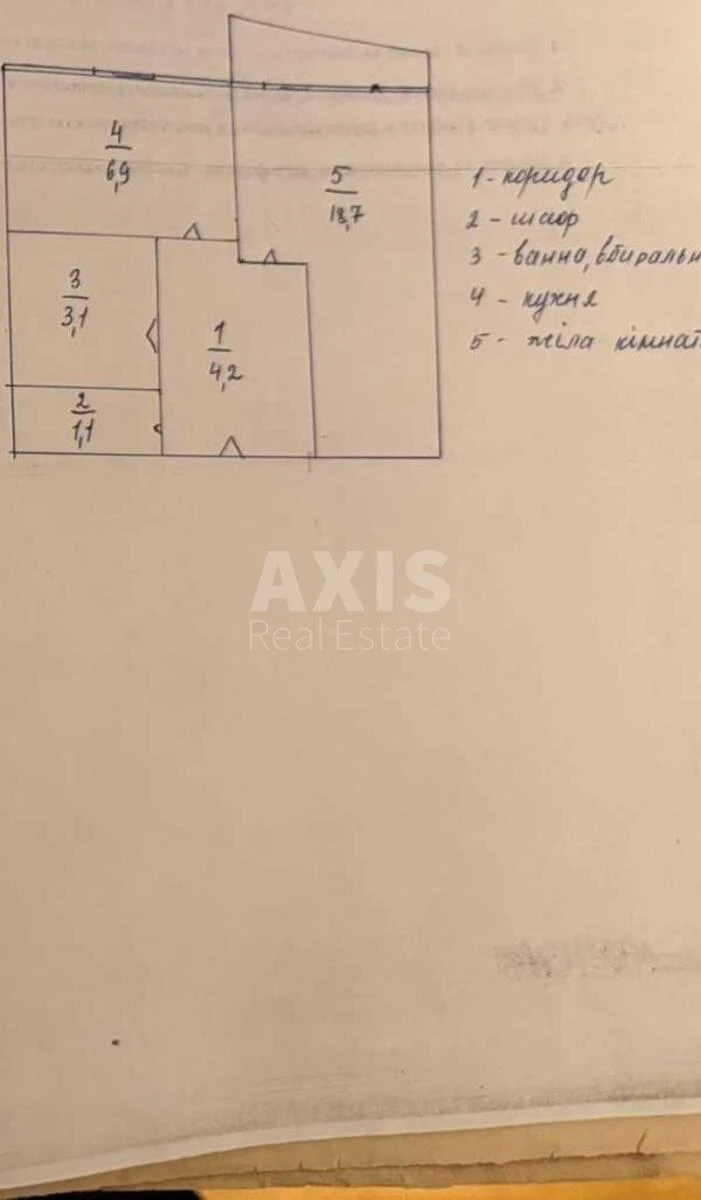 1k apartment vul. Kamianska 120678398