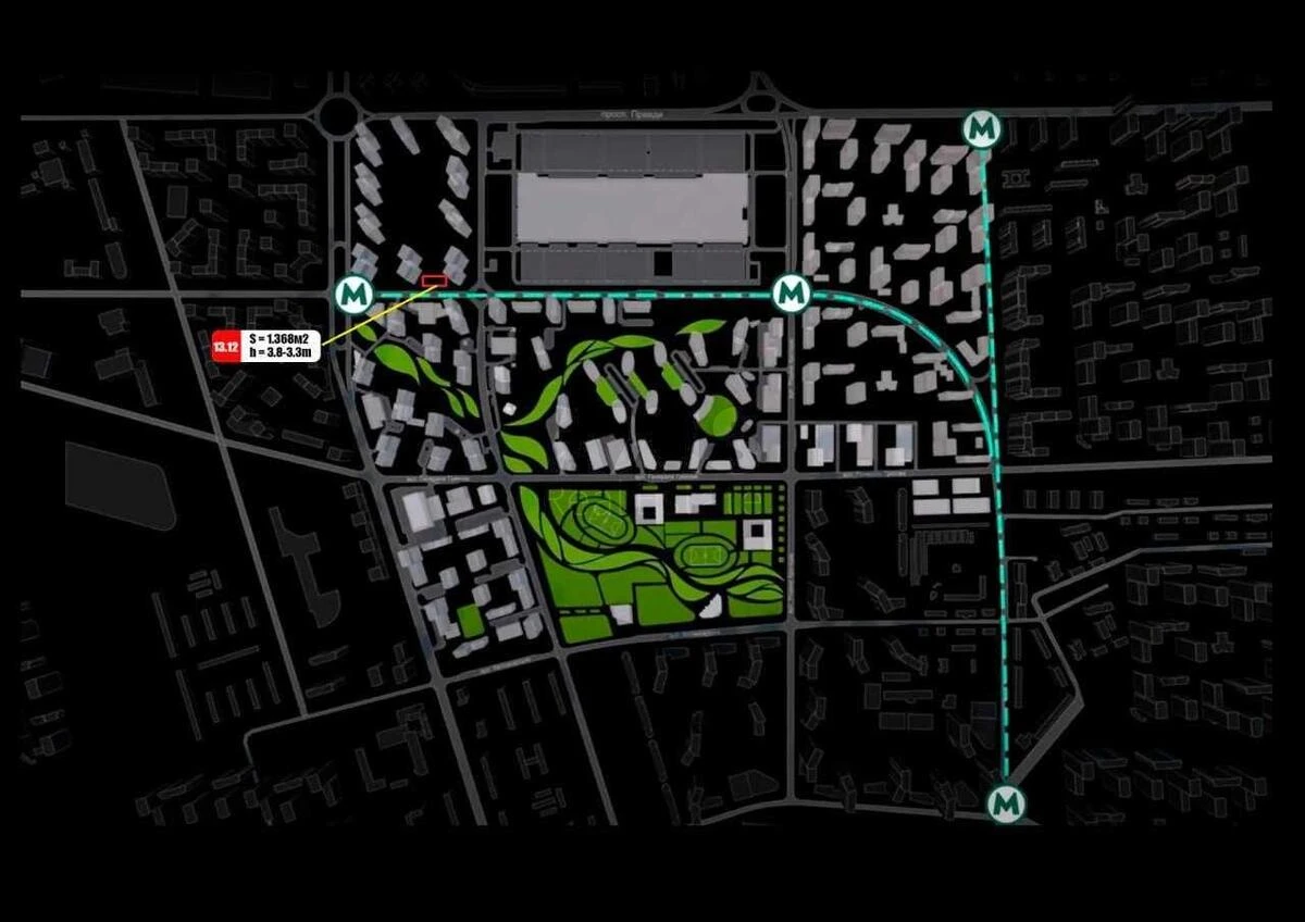 Service object vul. Oleksandra Olesja 8А, 70m26520110