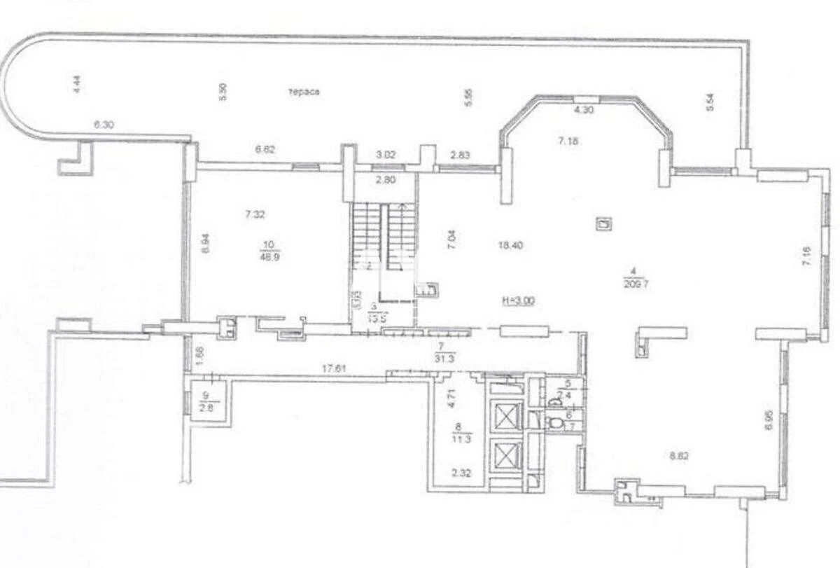 Trade object pr-t Tychyny Pavla 18Б, 433m2532226