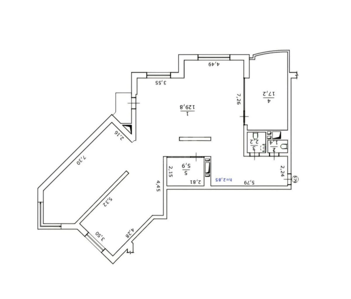 Офис ул. Княжий Затон 21, 157м2714492
