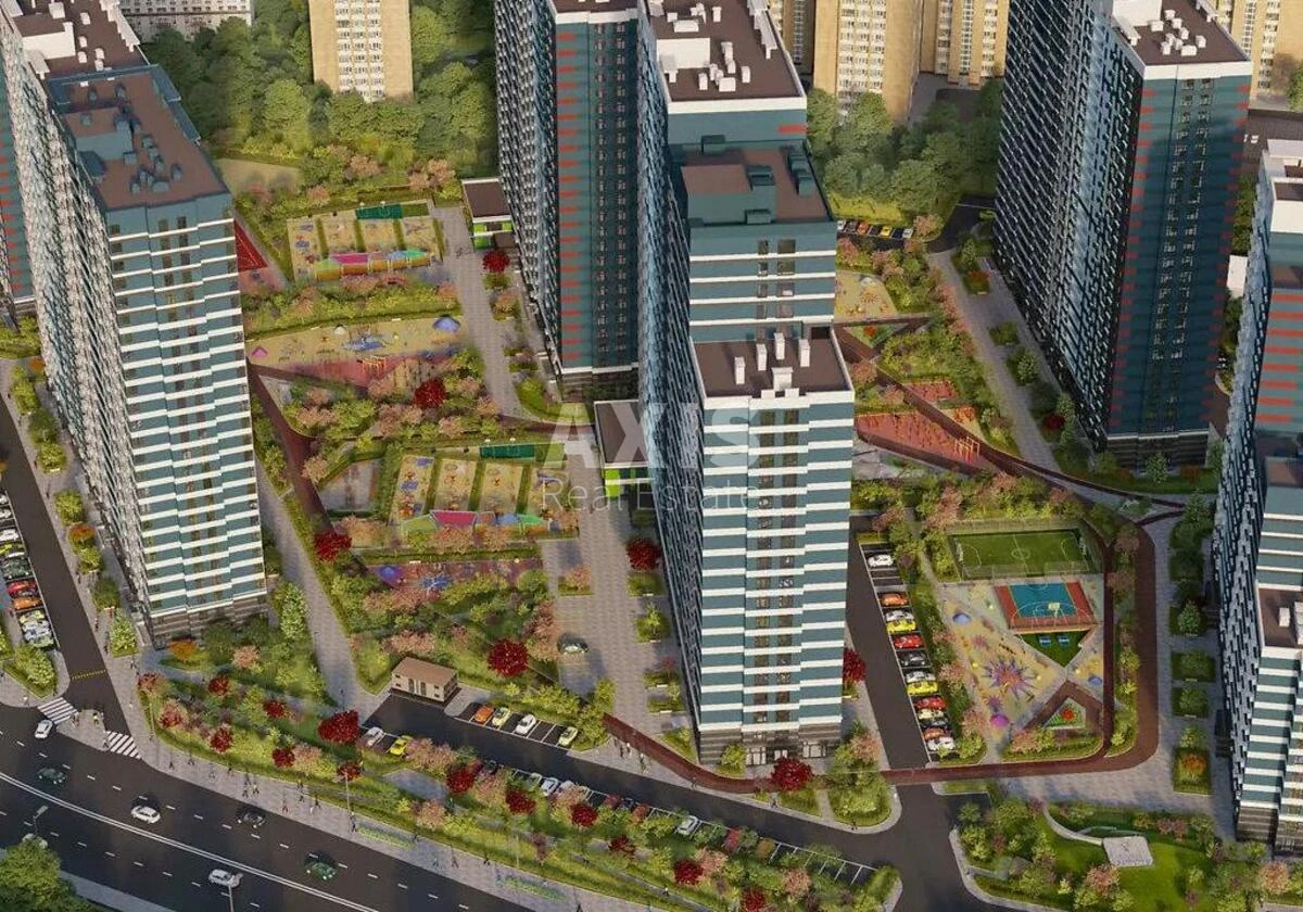 1k apartment vul. Sverstjuka Jevgena six D603764