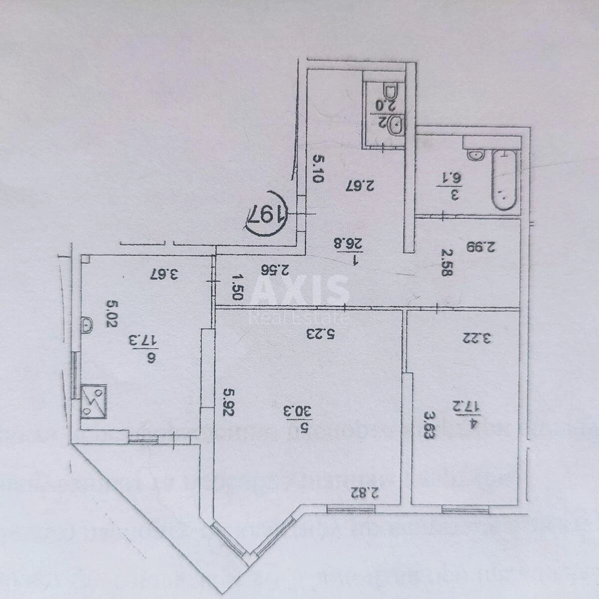 2k apartment vul. Saperno-Slobids'ka 226417312