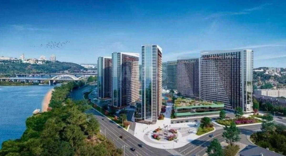 1k apartment nab. Dniprovs'ka 1762805