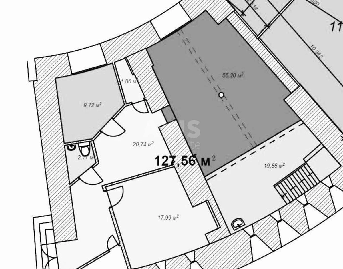 Office vul. Rybal's'ka 22, 128m26700515